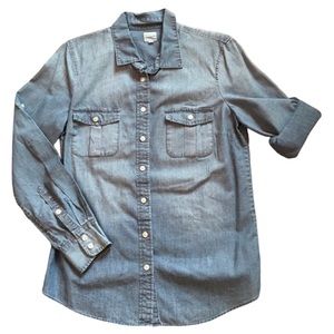 J. Crew Chambray Denim Shirt